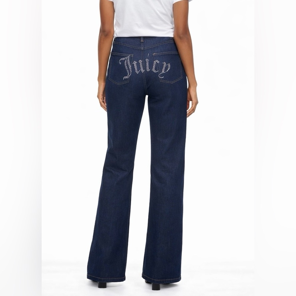 Juicy Couture Women's Wide leg Blue Jeans